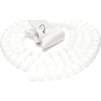 kabelová chránička AlzaPower Cable Tube 1,5m bílá