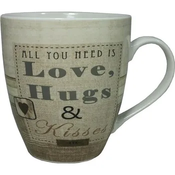 GOBA Hrnek Love, Hugs and Kisses 0,6 l