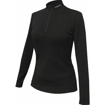 Dámské tričko Dámské vlněné tričko, zip KACUNA 801 černá L