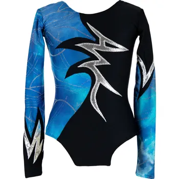 VFstyle Dres na gymnastiku Madelyn modrý Velikost: 128 Velikost od 122