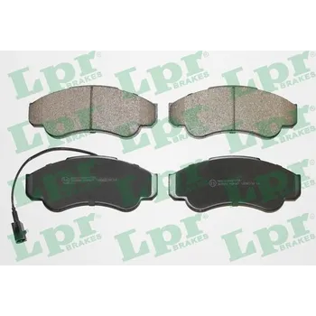 Brzdová destička Sada brzdových destiček, kotoučová brzda LPR 05P967