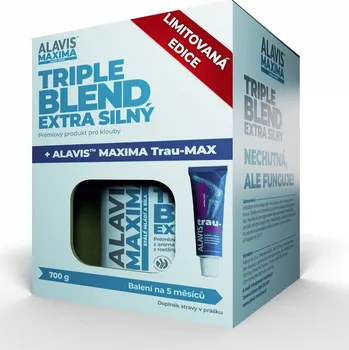 Kloubní výživa Alavis Maxima Triple Blend Extra silný 700 g + Alavis Maxima Trau-Max 30 g