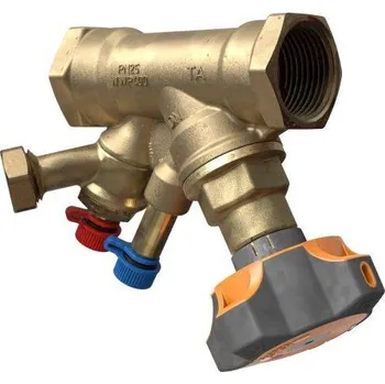 Ventil Heimeier + TA TA STAD DN40 vyvažovací ventil G1 1/2" s vypouštěním