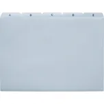 Rozlišovač do kartoték A4-PVC potištěný…