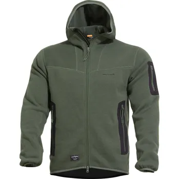 PENTAGON Mikina FLEECE s kapucí FALCON PRO POLARTEC® ZELENÁ velikost: L + Doprava zdarma na další nákup