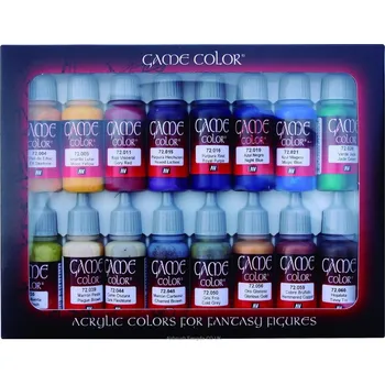 Modelářská barva Vallejo: Game Color Advanced Set 72298