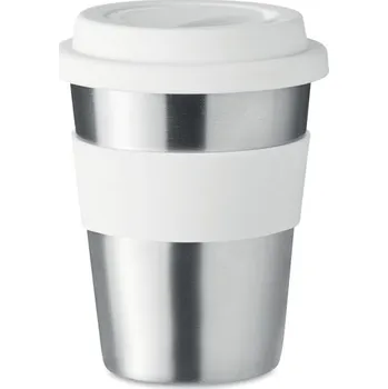 Termohrnek Nerezový pohárek 350ml Irmug, bílá