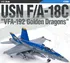 Plastikový model Academy USN F/A-18C "VFA-192 Golden Dragons" 1:72