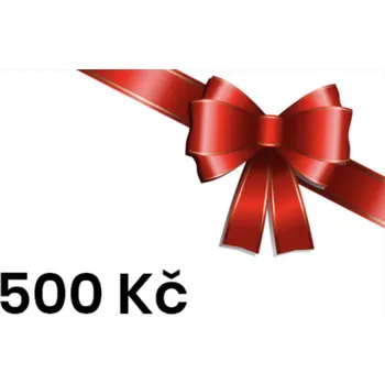 Dárková visačka Voucher v hodnotě 500,- Kč