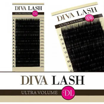 Péče o řasy a obočí Diva LASHES DIVA SILK L+ 0,07 Délka řas: 7 mm