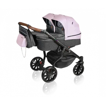 Kočárek Recenze DorJan Twin Vivo 2022 Pink