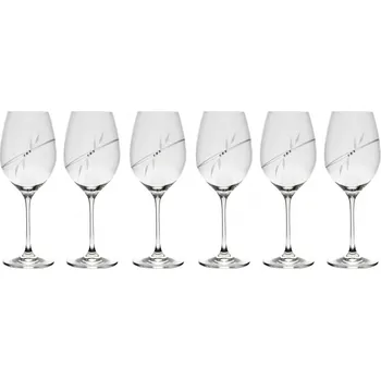 Sklenice Rona Swarovski lístky 360 ml 6 ks