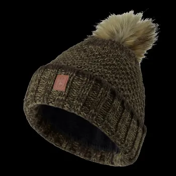 Dámská pletená čepice Deerhunter Barva: BLACK, Velikost: One size