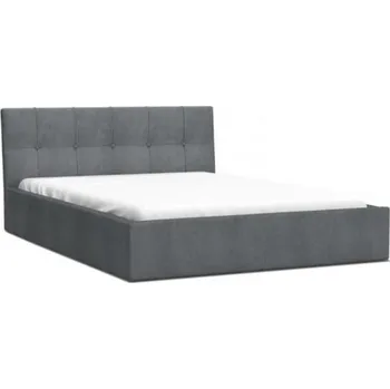 Postel Čalouněná postel 180x200 cm VEGAS PARIS ŠEDÁ