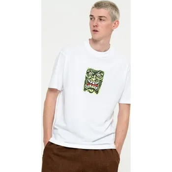 Pánské tričko SANTA CRUZ triko - Roskopp Face Front T-Shirt White (WHITE) velikost: M