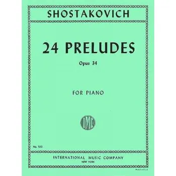 24 Preludes op 34 - pro klavír