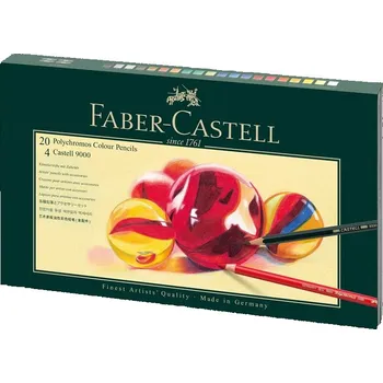 Pastelka Faber-Castell Polychromos 210051 20 ks + příslušenství 6 ks