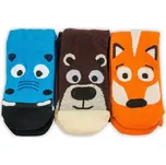 Pidilidi Veselé ponožky Funny chlapecké zvířátka 3 ks Vel. 35-37