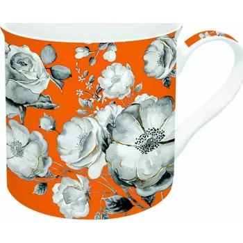 Easy Life, Itálie Easy Life - Porcelánový hrnek Orange Garden Flowers - 300 ml