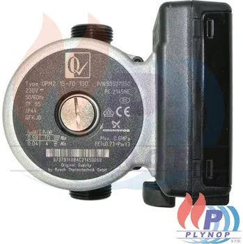 Příslušenství ke kotli Čerpadlo BUDERUS LOGAMAX PLUS GB162-45 kW 15-70W 130mm (AGrE2W 7MH CH 3H) - 8738900751