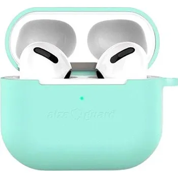 Příslušenství pro reproduktor AlzaGuard Skinny Silicone Case pro Airpods 2021 modré