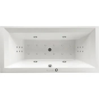 Vana Santech plus Santech masážní vana LINEA XL Fitnes 300, 190 x 90 cm, automatický dohřev vody a chromoterapie zdarma + DOPRAVA ZDARMA