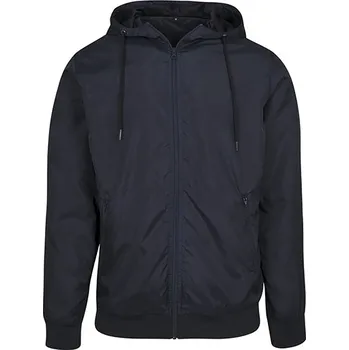 Pánská větrovka Výprodej větrovka s podšívkou BY016 barva Navy ( Windrunner Jacket )