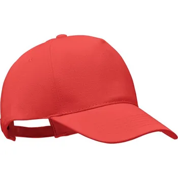 Kšiltovka Kšiltovka z organické bavlny Bicca cap, červená