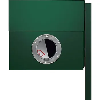 Poštovní schránka Radius design cologne Schránka na dopisy RADIUS DESIGN (LETTERMANN XXL STANDING darkgreen 567O) tmavě zelená