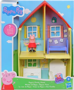 domeček pro figurky Hasbro Prasátko Peppa F21675L0 Rodinný dům