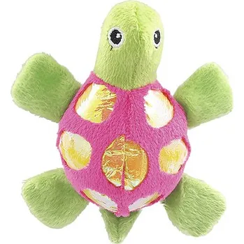 Hračka pro kočku Hračka pro kočky Magic Cat želva plyšová s catnipem 11 cm, různé barvy