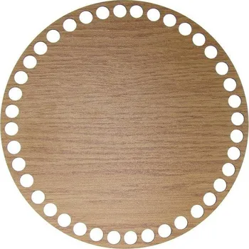 Příze Dno na košík kruh 17 cm dub