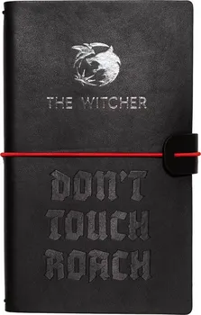Blok Curepink The Witcher: Don't Touch Roach koženkový zápisník