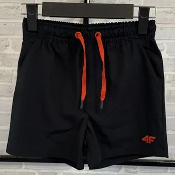 Chlapecké plavky 4F HJL22-JSKMT001 DARK BLUE Dětské koupací kraťasy EU 134/140