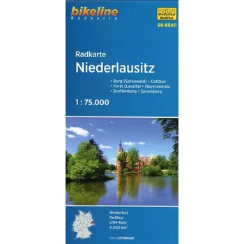 Radkarte Niederlausitz 1:75.000 (RK-BRA11) - Esterbauer Verlag