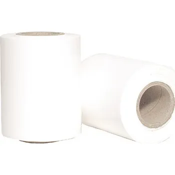 Ruční strečová fólie (průtažná, fixační) šíře 100 mm x 23 my x 150 m bílá
