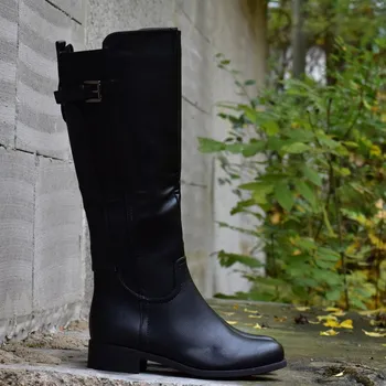 Dámské kozačky F BRAND S6314BK Dámské boty EU 36