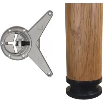 Stolová podnož Incoll stolová noha dub 710x60