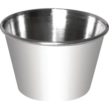 Olympia Nerezové šálky na omáčku 40ml 12 ks , 70 ml