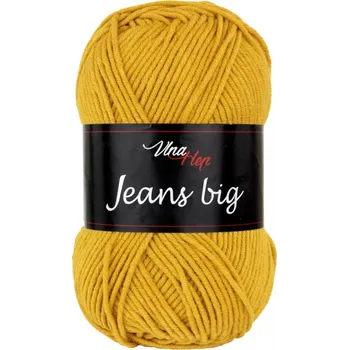 Vlna Hep Jeans Big hořčicová 8190