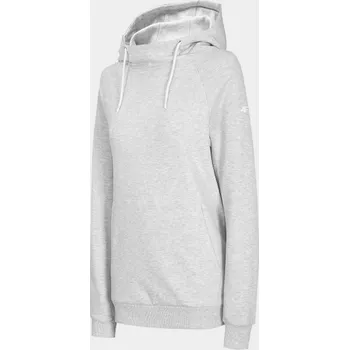 Dámská mikina 4F NOSH4-BLD002 WHITE MELANGE Dámská mikina US M