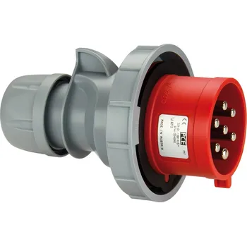 Elektrická zásuvka PCE Vidlice 16A/400V 7-pólová IP67 PC-0172-6v