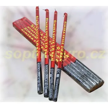 Zábavní pyrotechnika římská svíce Color 20 (zábavní pyrotechnika kategorie F2 (prodejné od 18 let))