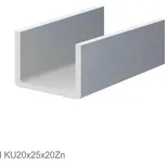 Zinkovaný U-profil 20 x 25 x 20 x 2 mm…