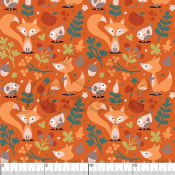 Kočárkovina, Lišky a jablíčka na oranžové