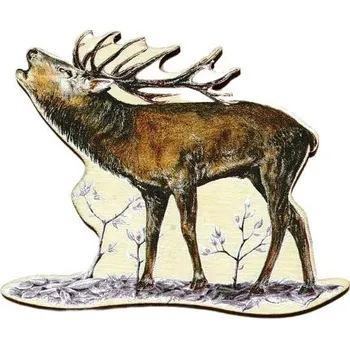 Pastelka Lesní svět Magnet tvar jelen