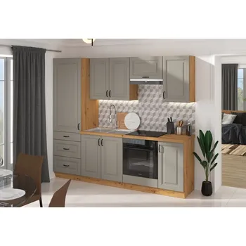 Kuchyňská linka Kuchyňská linka STILLO SVĚTLE ŠEDÁ / ARTISAN