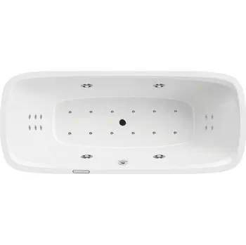 Vana Santech plus Santech masážní vana BEVEL ovál Fitnes 200 180 x 86 cm, F200BEV180