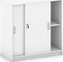 Policová skříň Mirelli A+ zasouvací skříň 80 x 40 x 80 cm bílá