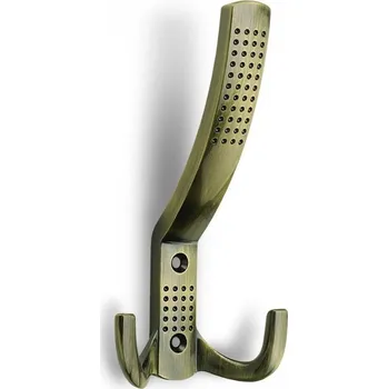 Věšák Věšák kovový nábytkový 1102 - černá mosaz